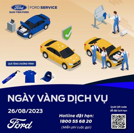 NGÀY VÀNG DỊCH VỤ TẠI SUỐI TIÊN FORD - GOLDEN SERVICE DAY